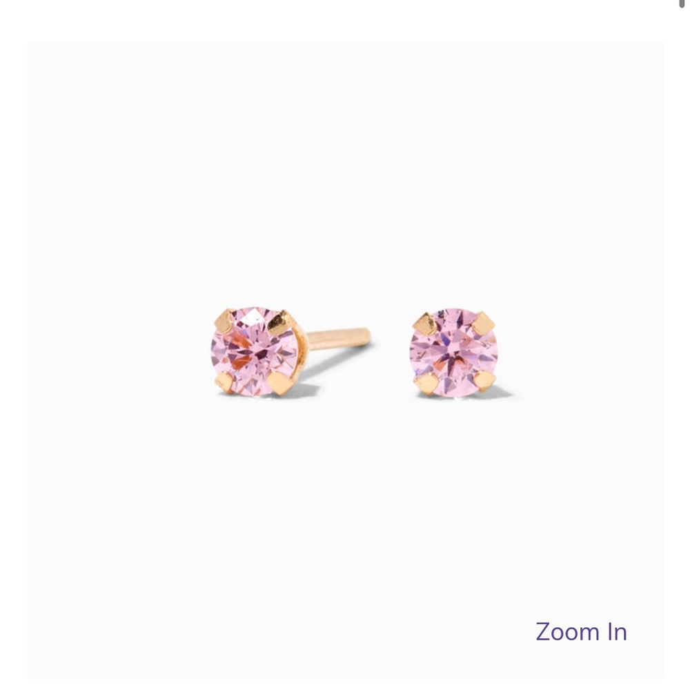 14k yellow gold studs